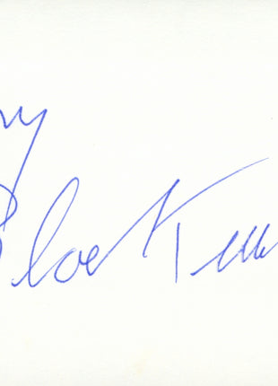 Jerry Blackwell signed Cut