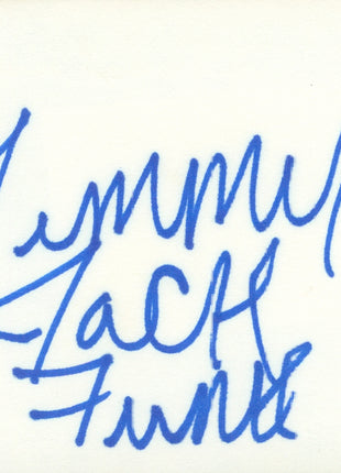 Jimmy Jack Funk signed Cut