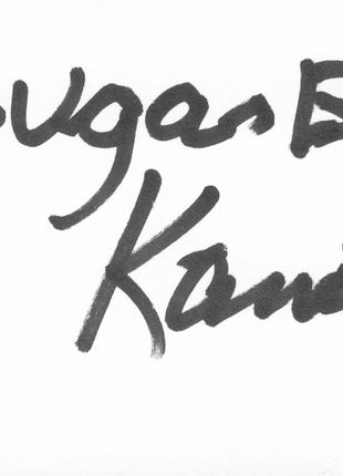 Sugar Bear James Harris / Kamala signed Cut