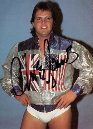 Chris Adams signed 5x7 Card