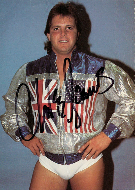 Chris Adams signed 5x7 Card