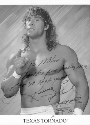 Kerry Von Erich signed 8x10 Photo