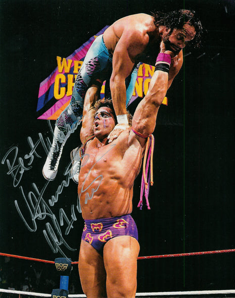 Ultimate Warrior signed 8x10 Photo