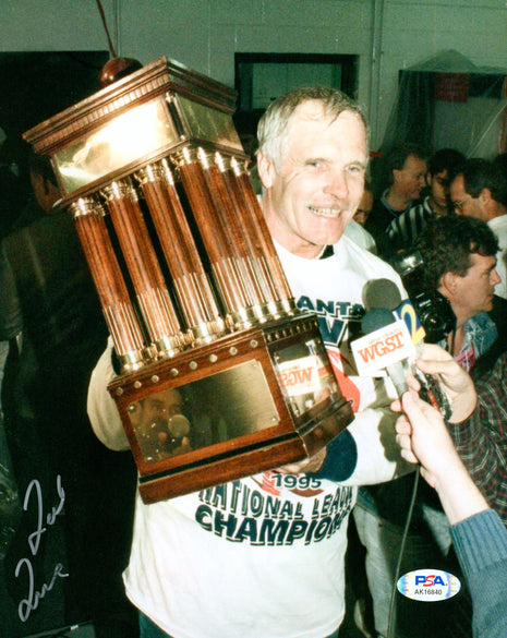 Ted Turner signed 8x10 Photo (w/ PSA)
