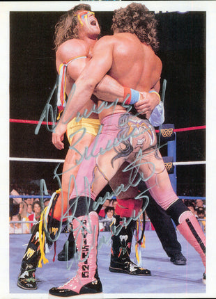 Ultimate Warrior signed 8x10 Photo