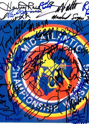 Mid-Atlantic Championship Wrestling multi-signed 8x10 Photo
