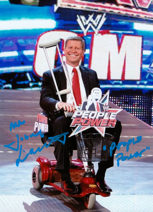 John Laurinaitis signed 8x10 Photo