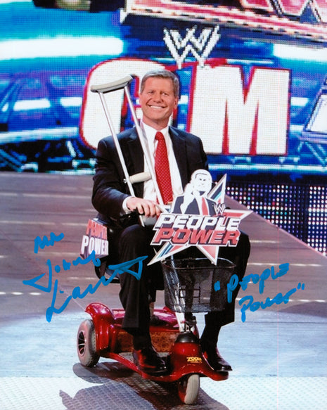 John Laurinaitis signed 8x10 Photo