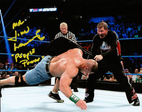 John Laurinaitis signed 8x10 Photo