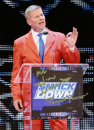 John Laurinaitis signed 8x10 Photo