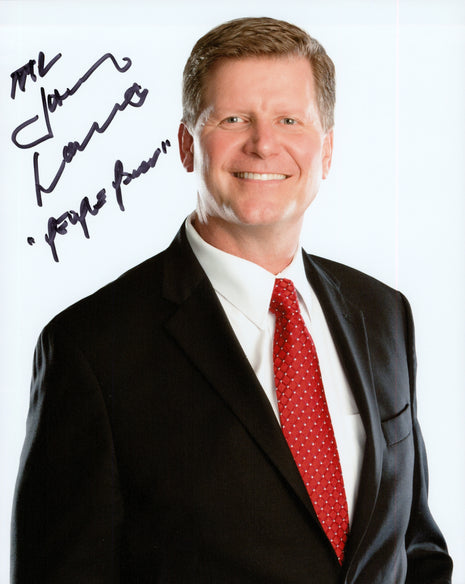 John Laurinaitis signed 8x10 Photo
