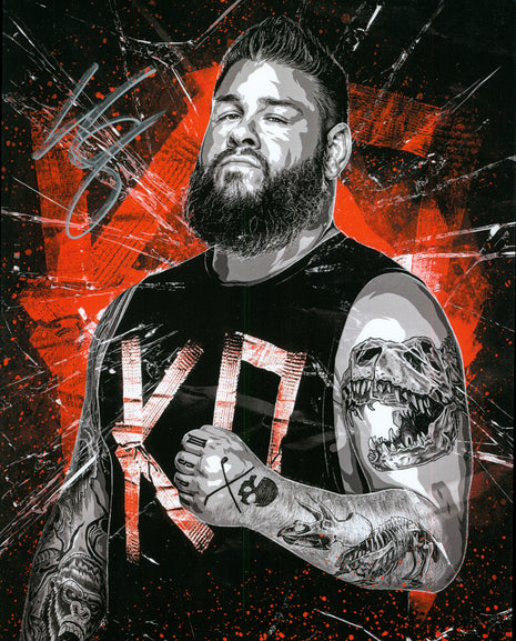 Kevin Owens signed 8x10 Photo