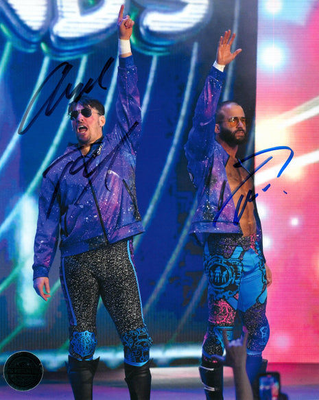 Chuck Taylor & Trent Baretta dual signed 8x10 Photo