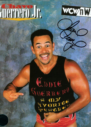 Chavo Guerrero Jr signed 8x10 Photo