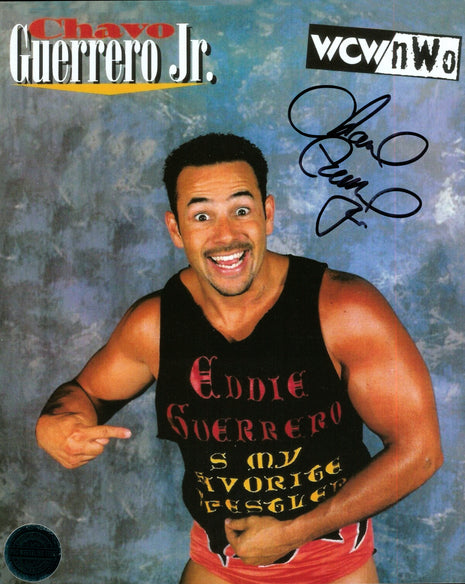 Chavo Guerrero Jr signed 8x10 Photo