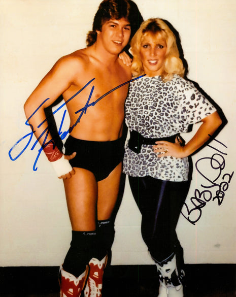 Sam Houston & Babydoll dual signed 8x10 Photo