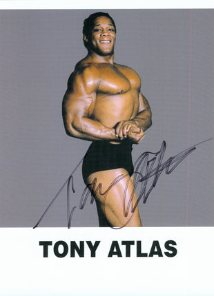 Tony Atlas signed 8x10 Photo