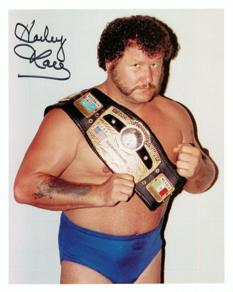 Harley Race signed 8x10 Photo