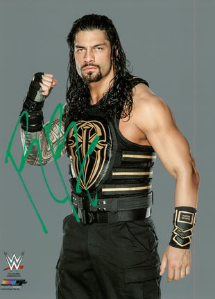 Roman Reigns signed 8x10 Photo