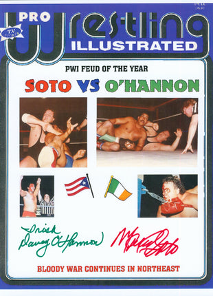 Davey O'Hannon & Manny Soto dual signed 8x10 Photo
