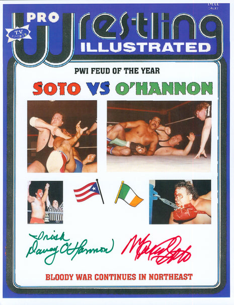 Davey O'Hannon & Manny Soto dual signed 8x10 Photo