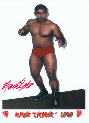 Manny Soto signed 8x10 Photo