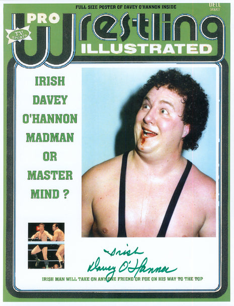 Davey O'Hannon signed 8x10 Photo
