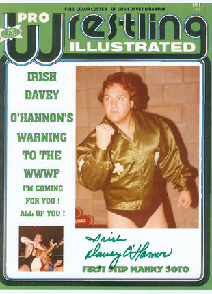 Davey O'Hannon signed 8x10 Photo