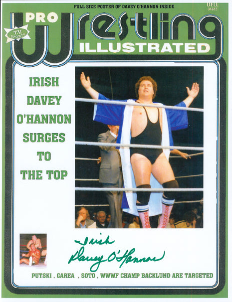 Davey O'Hannon signed 8x10 Photo