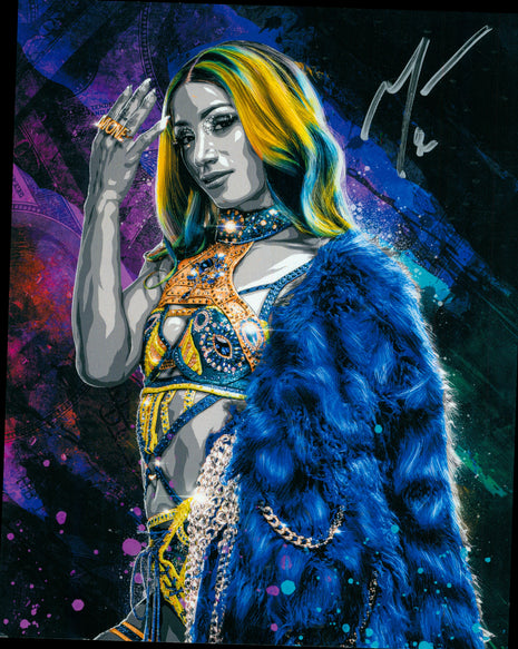 Mercedes Mone signed 8x10 Photo