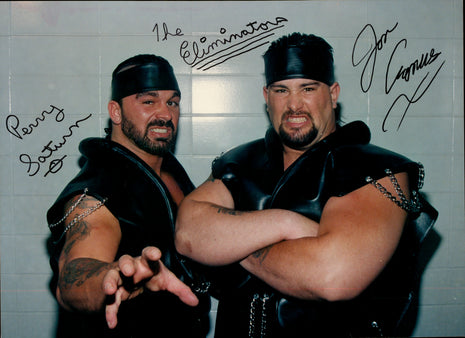 Perry Saturn & John Kronus dual signed 8x10 Photo