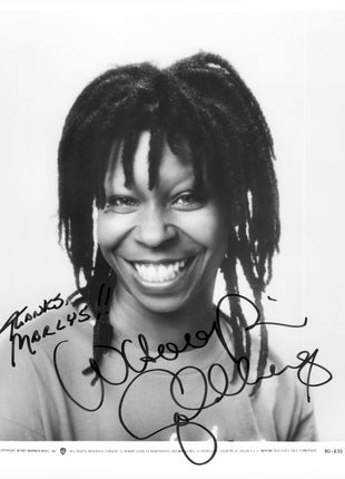 Whoopi Goldberg (Jumping Jack Flash) signed 8x10 Photo