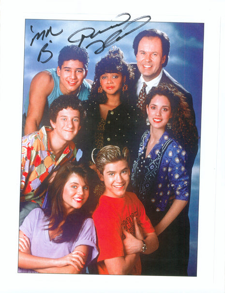 Dennis Haskins (Saved by the Bell) signed 8x10 Photo