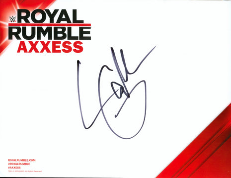 Luke Gallows signed WWE Placemat