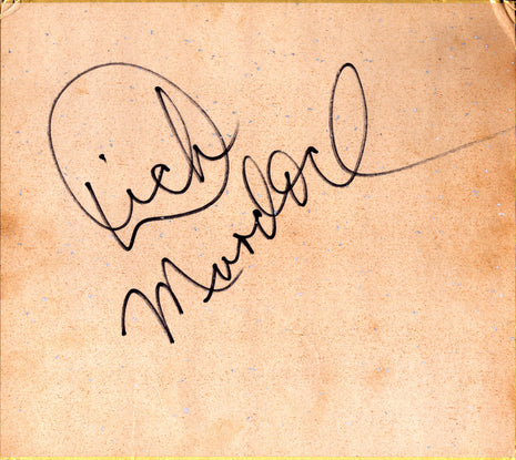 Dick Murdoch signed Japanese Shikishi Board