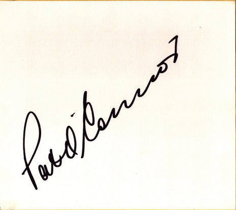 Pat Conners signed Japanese Shikishi Board