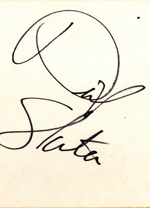 Dick Slater signed Japanese Shikishi Board