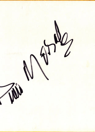 Pedro Morales signed Japanese Shikishi Board
