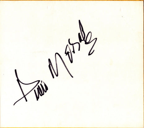 Pedro Morales signed Japanese Shikishi Board