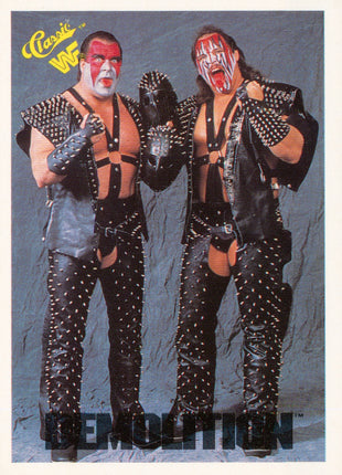 Demolition dual signed Trading Card #1 (In-studio Signing)