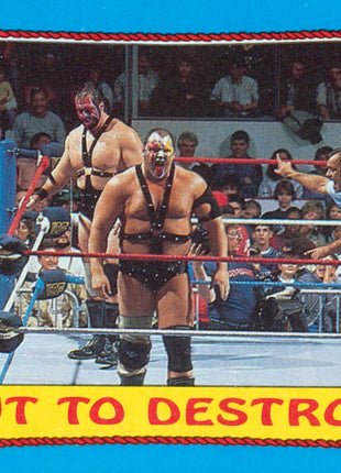 Demolition dual signed Trading Card #3 (In-studio Signing)