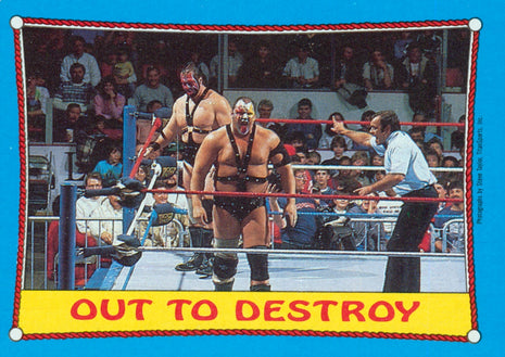 Demolition dual signed Trading Card #3 (In-studio Signing)