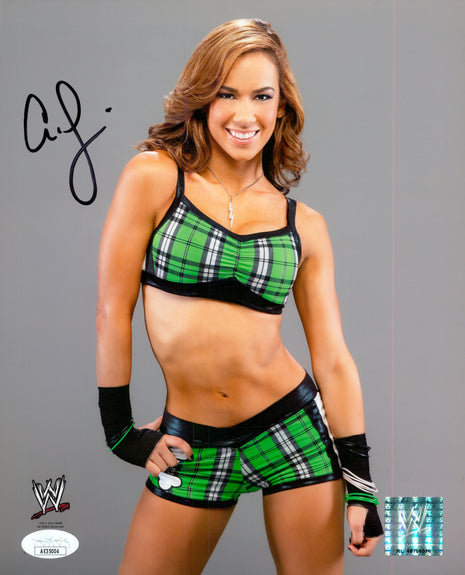 AJ Lee signed 8x10 Photo (w/ JSA)