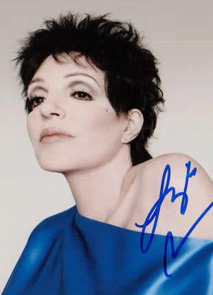 Liza Minelli signed 8x10 Photo (w/ JSA)