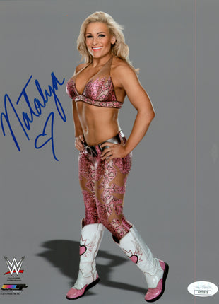 Natalya signed 8x10 Photo (w/ JSA)