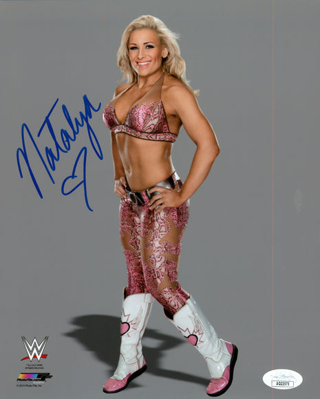 Natalya signed 8x10 Photo (w/ JSA)