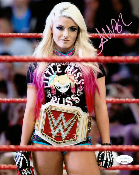Alexa Bliss signed 8x10 Photo (w/ JSA)