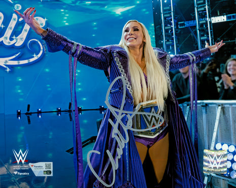 Charlotte Flair signed 8x10 Photo (w/ Fanatics)