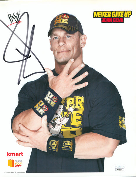 John Cena signed 8x10 Photo (w/ JSA)