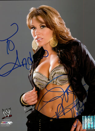 Mickie James signed 8x10 Photo